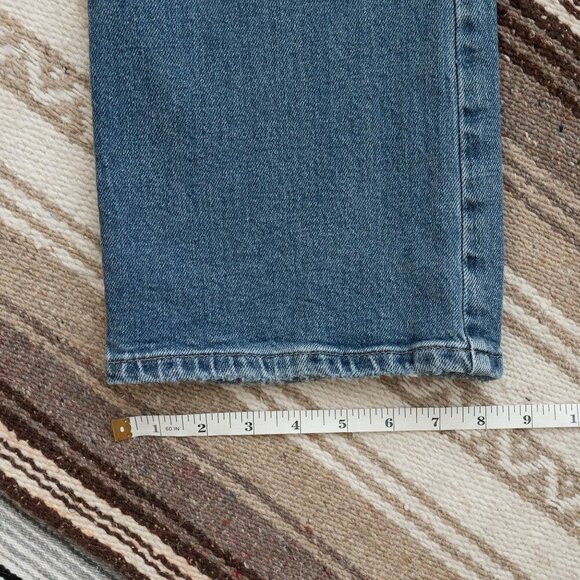 LUCKY BRAND LOLITA JEANS SZ 10/30 MEDIUM BLUE DENIM WASH MID RISE BOOTCUT - Picture 10 of 10